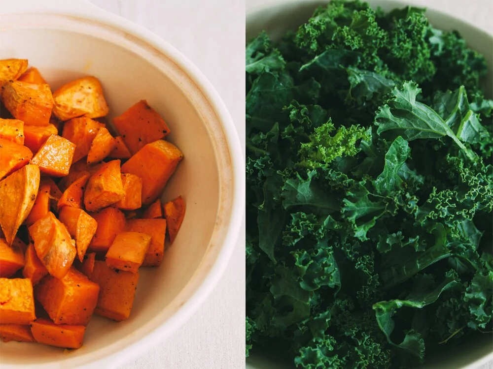 sweet potato kale