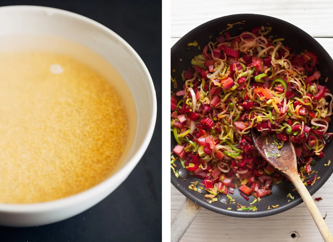 Millet Polenta, Chard - Golubka Kitchen