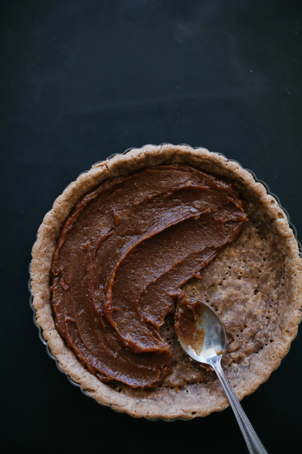 Banana Toffee Tart | Golubka Kitchen