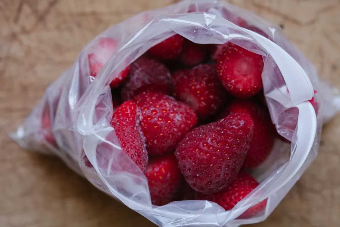 Strawberry Thai Basil Sorbet | Golubka Kitchen