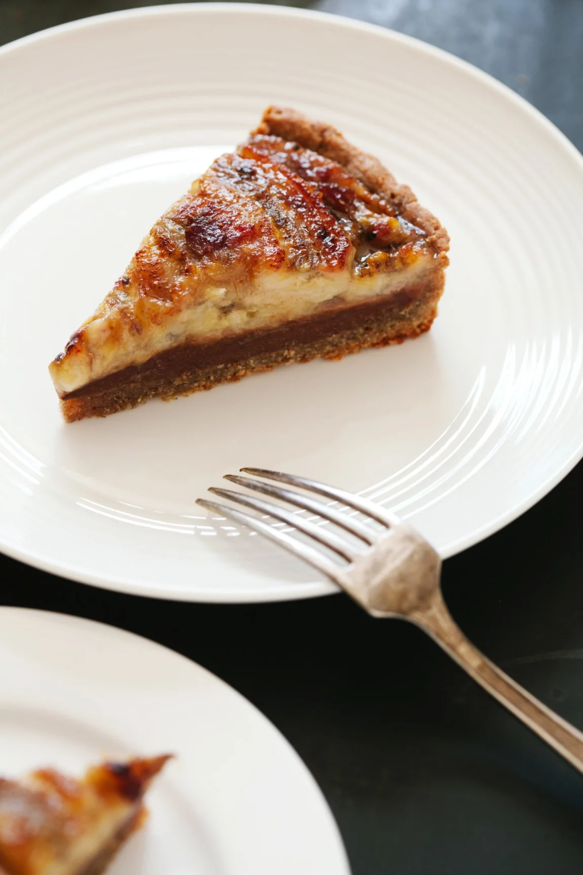 Banana Toffee Tart | Golubka Kitchen