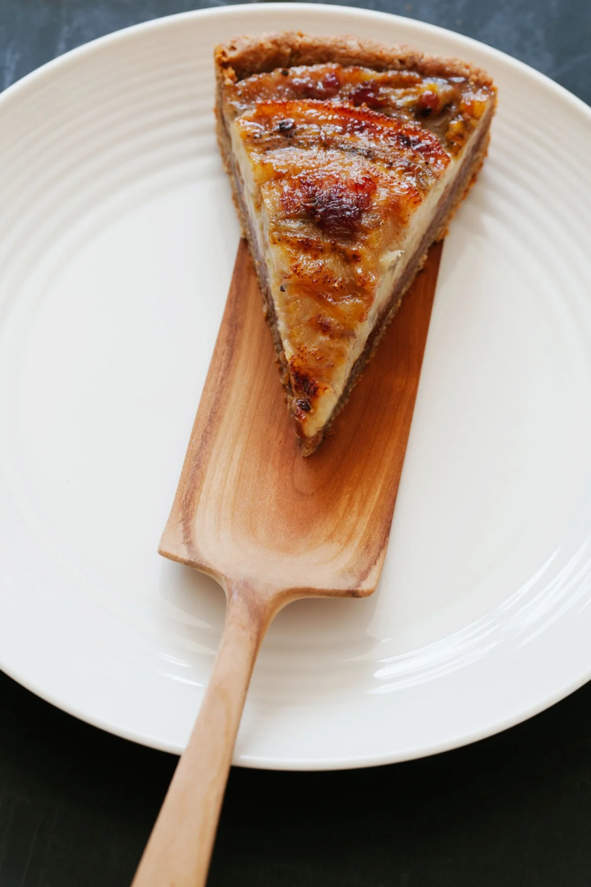 Banana Toffee Tart | Golubka Kitchen