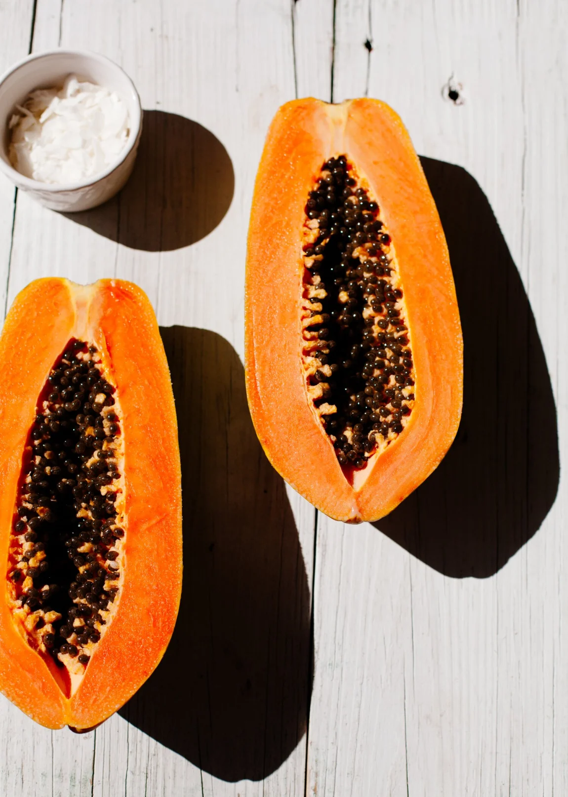 Papaya Lime Sundae | Golubka Kitchen