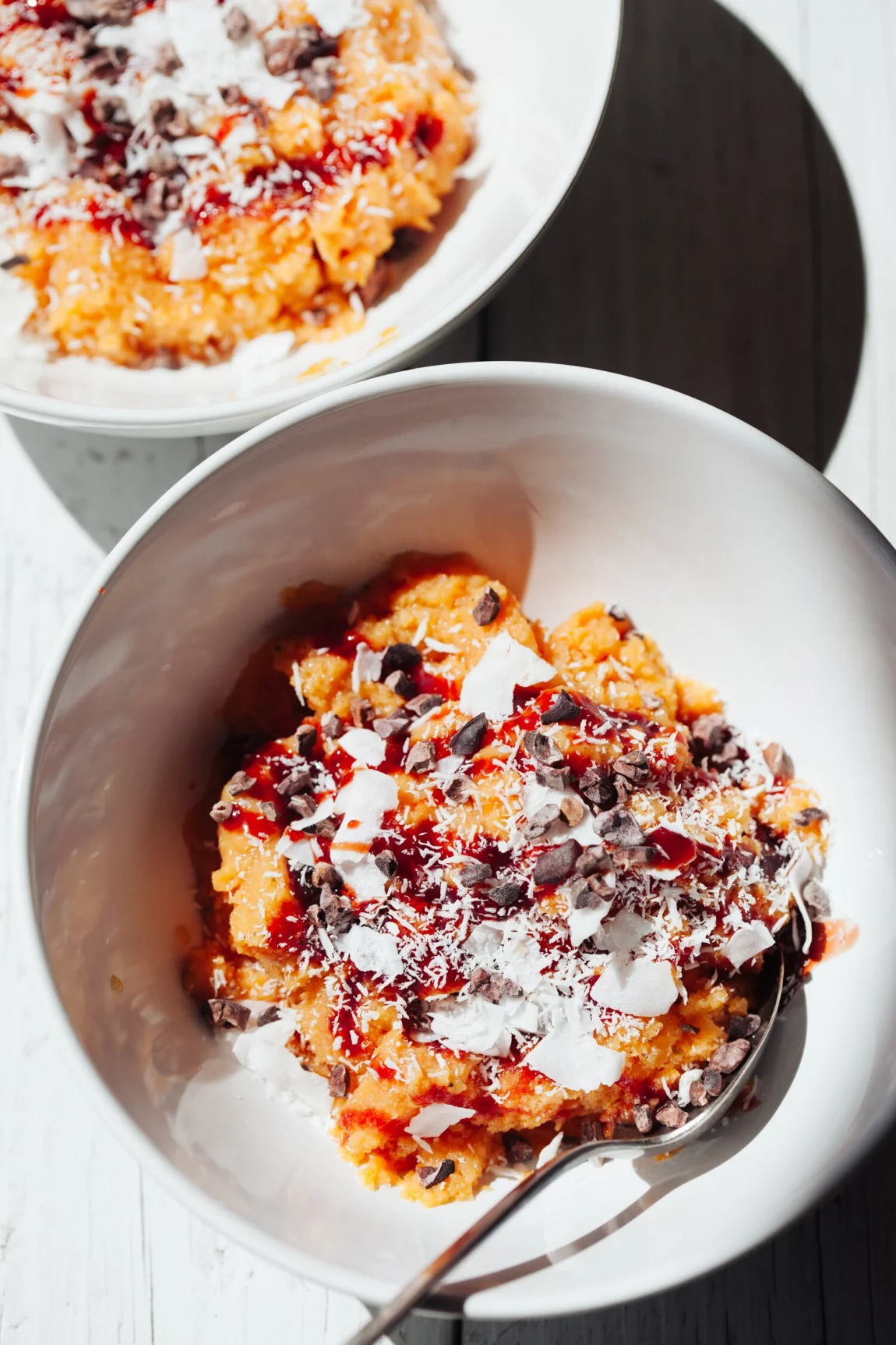 Papaya Lime Sundae | Golubka Kitchen