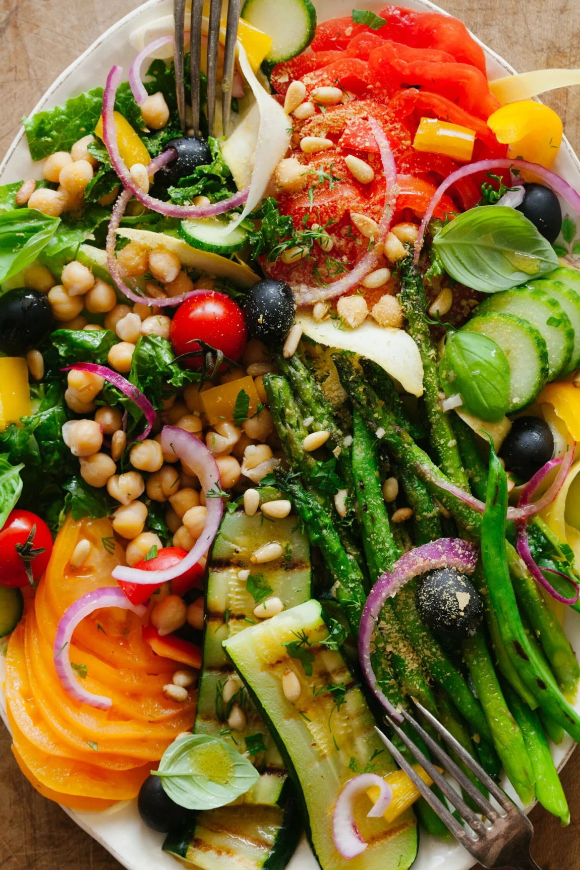 Summer Greek Salad | Golubka Kitchen