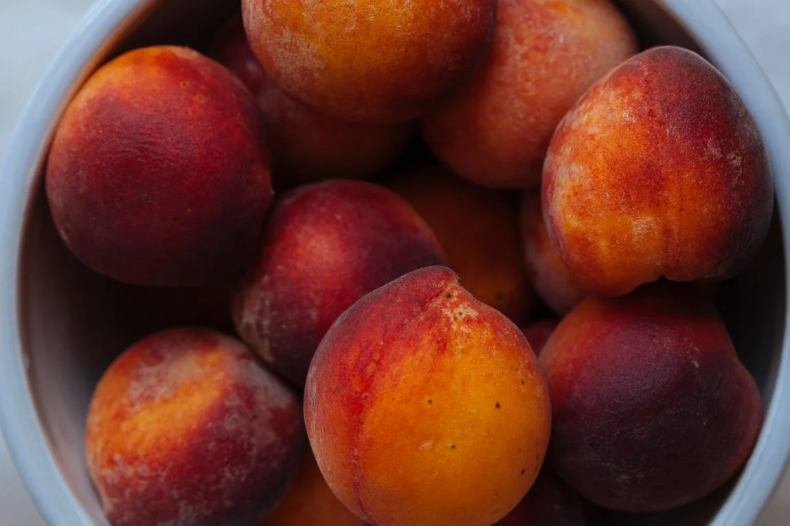 Peach, Honey and Thyme Lemonade Popsicles | Golubka Kitchen