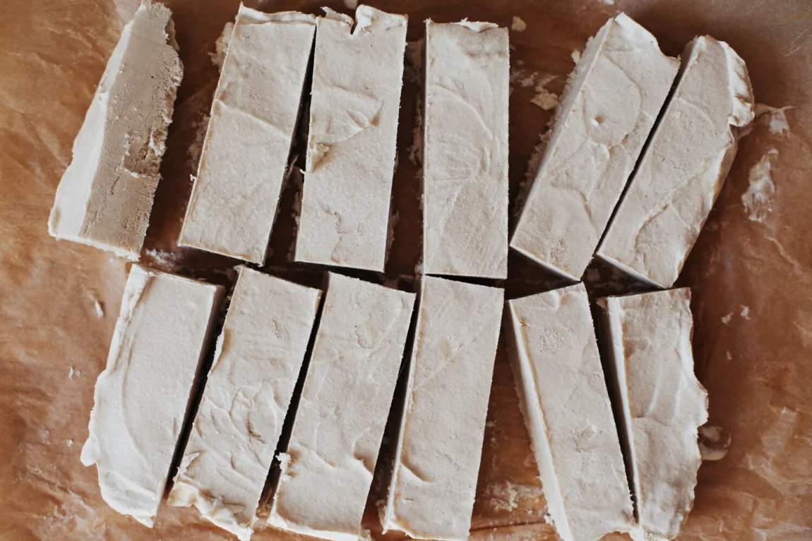 Tahini Ice Cream Bars with Miso Caramel and Chocolate | Golubka Kitchen