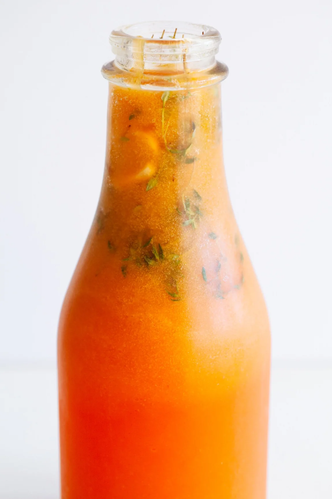 Peach, Honey and Thyme Lemonade Popsicles | Golubka Kitchen