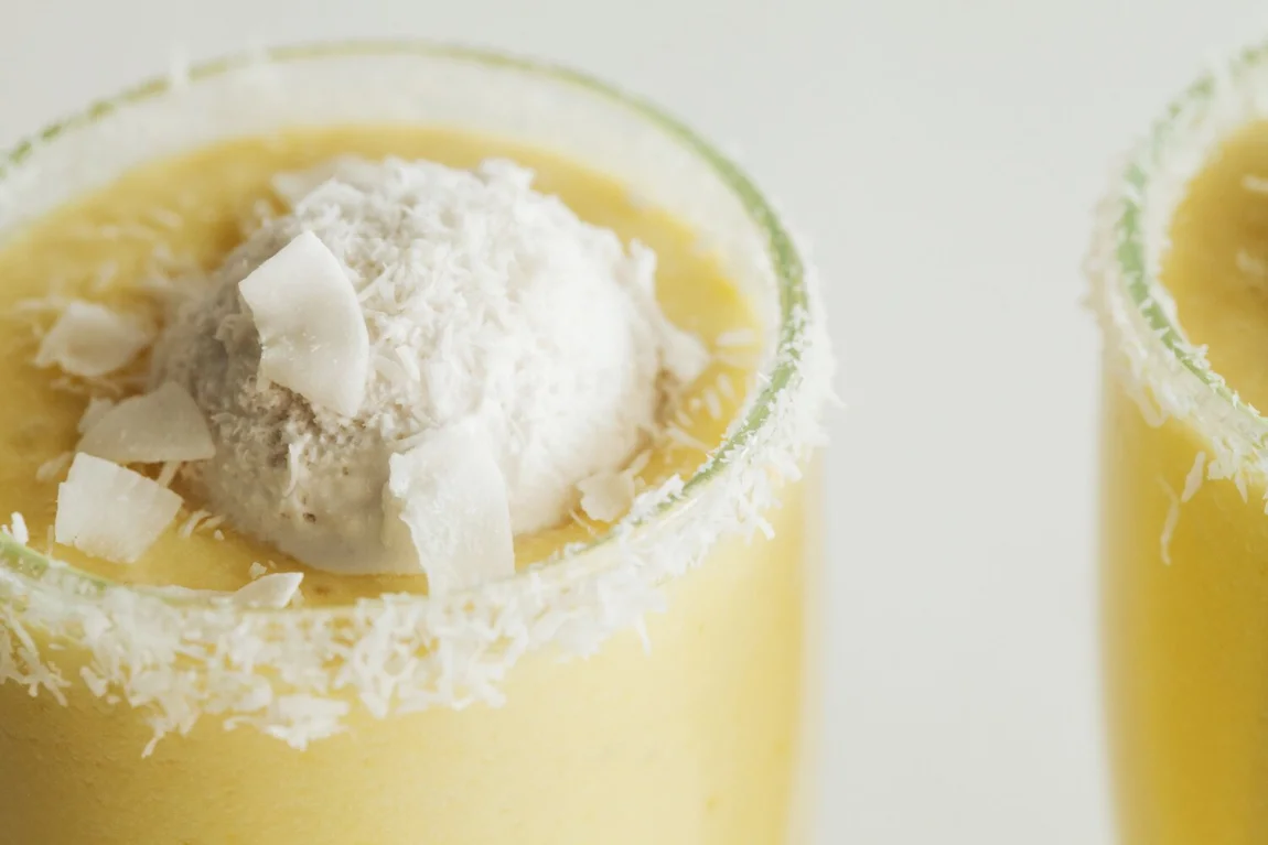 Piña Colada Milkshake | Golubka Kitchen