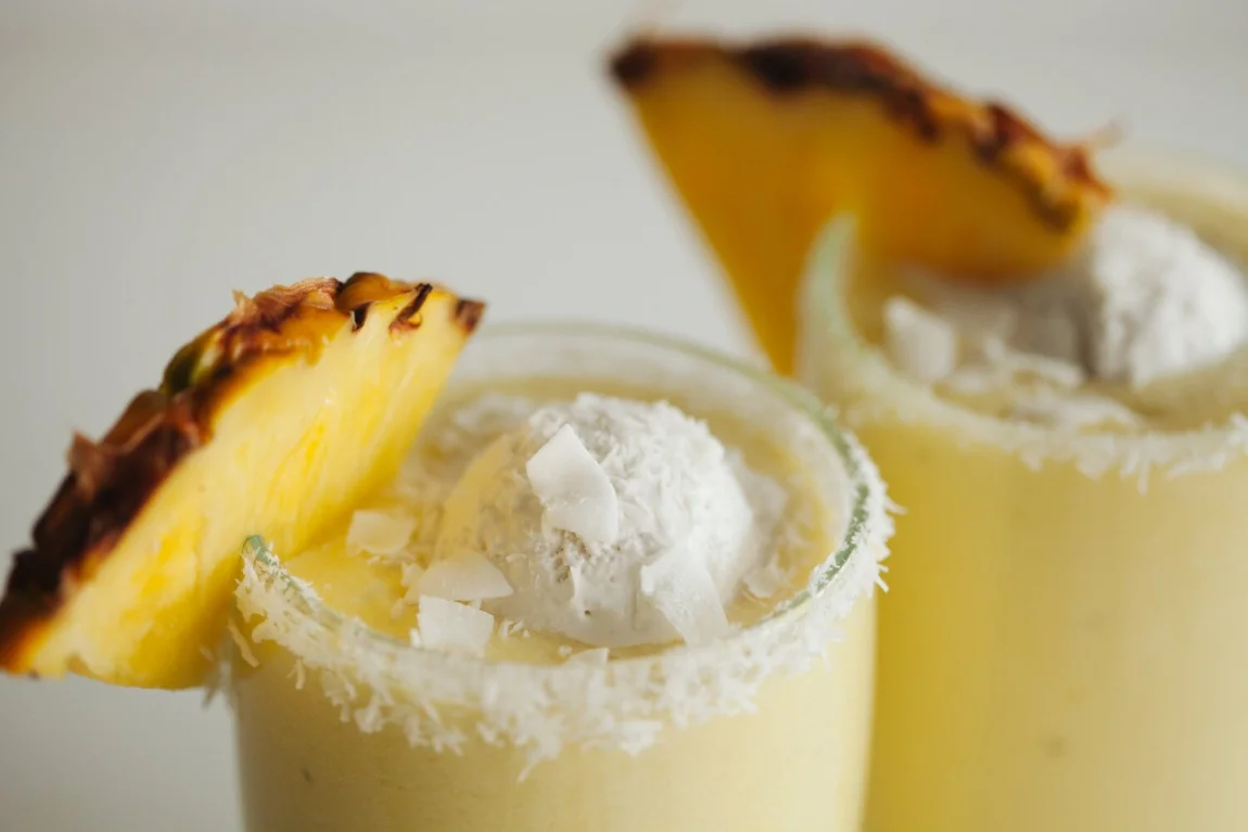Piña Colada Milkshake | Golubka Kitchen