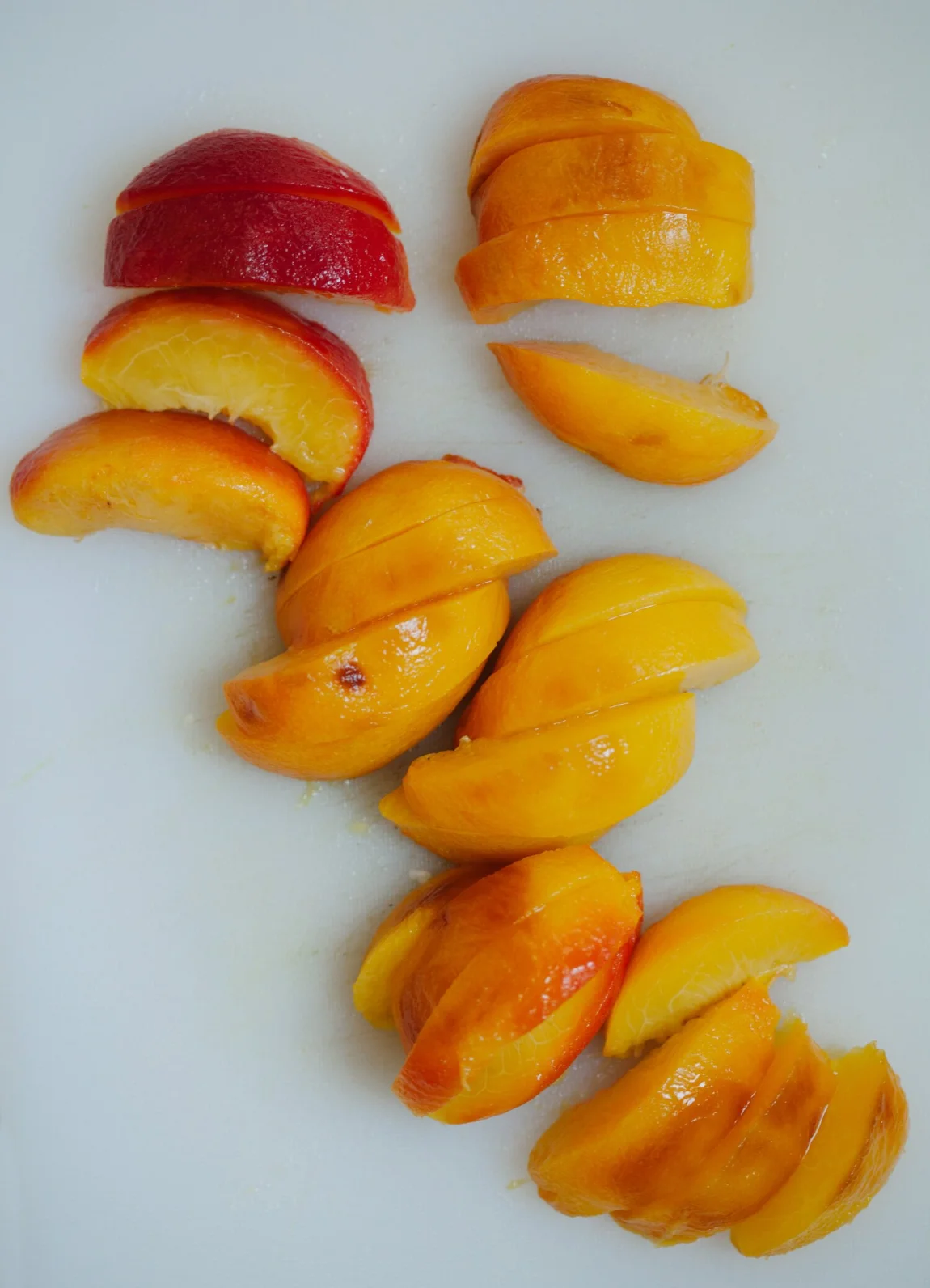 Vegan Caesar Salad with Tempeh Croutons, Roasted Peaches and Corn | Golubka Kitchen