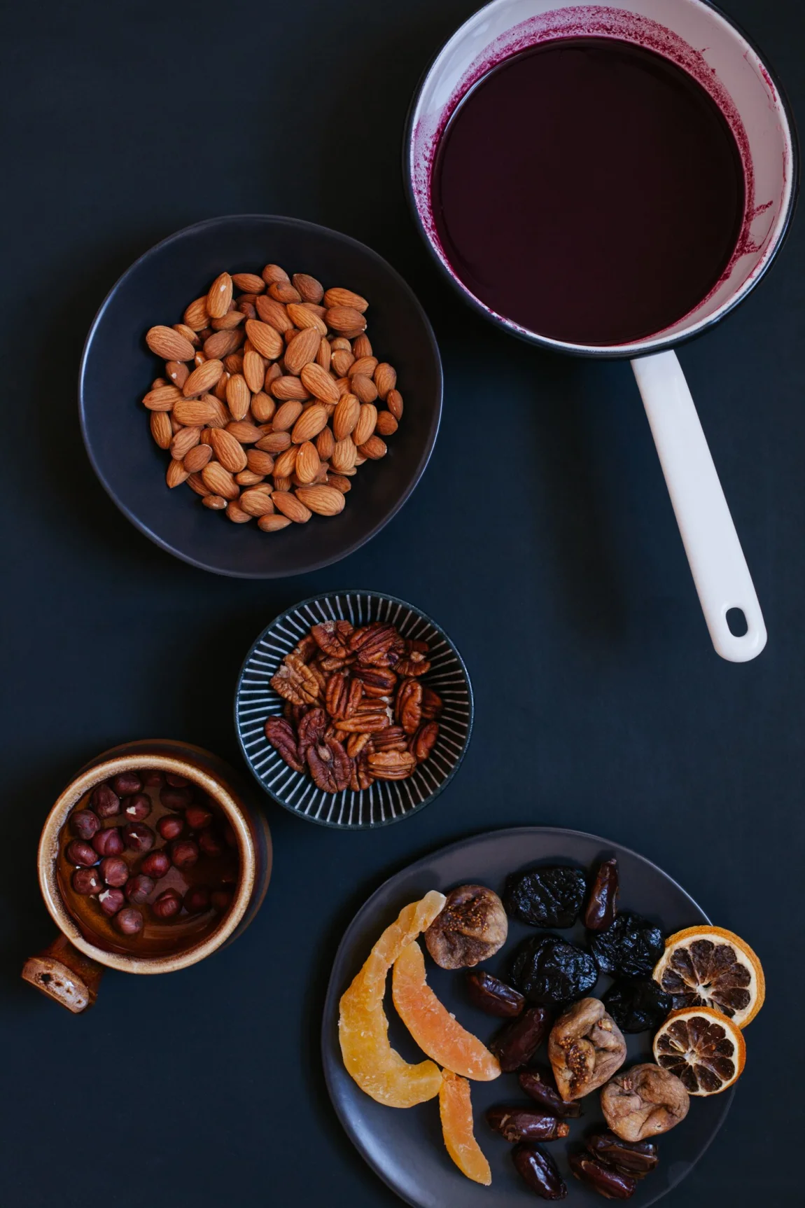 Concord Grape Fruit and Nut Cake | Golubka Kitchen