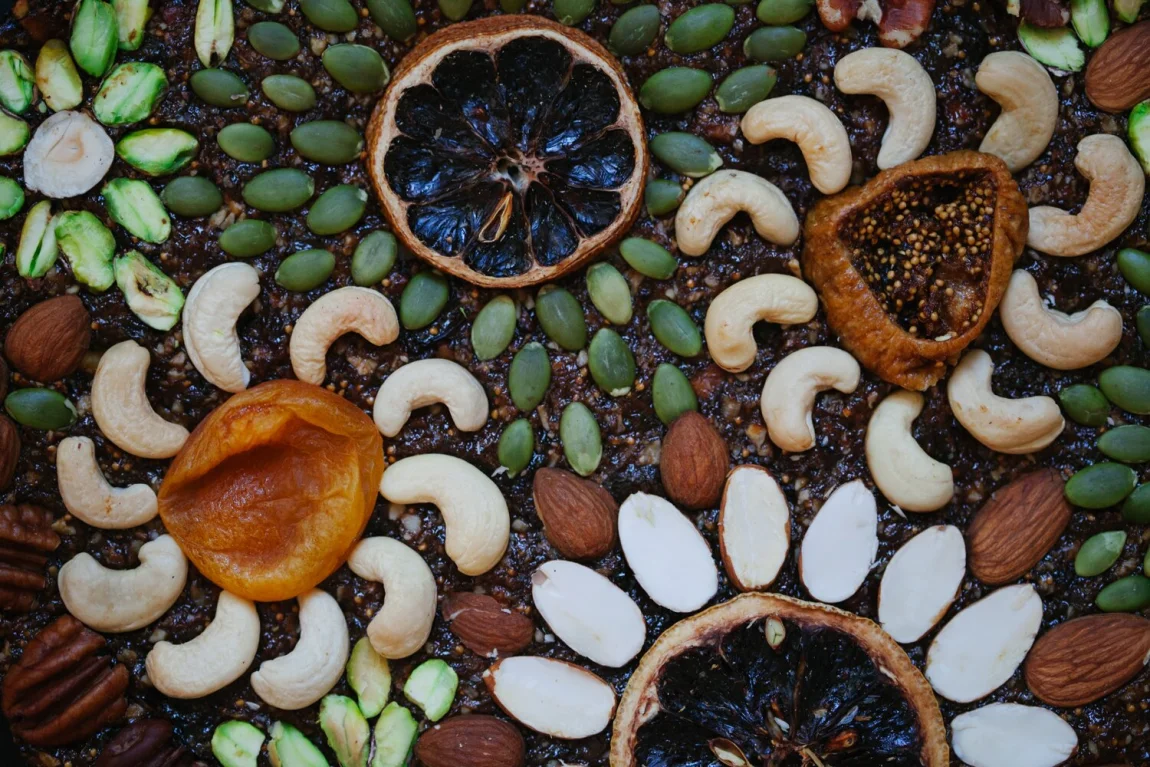 Concord Grape Fruit and Nut Cake | Golubka Kitchen