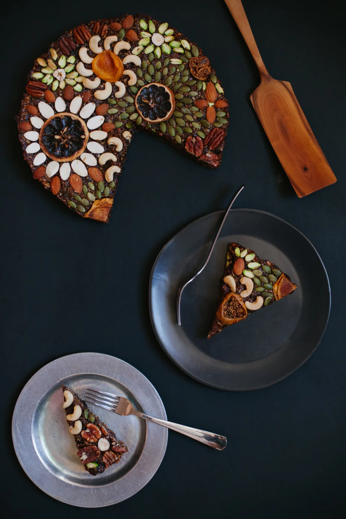 Concord Grape Fruit and Nut Cake | Golubka Kitchen