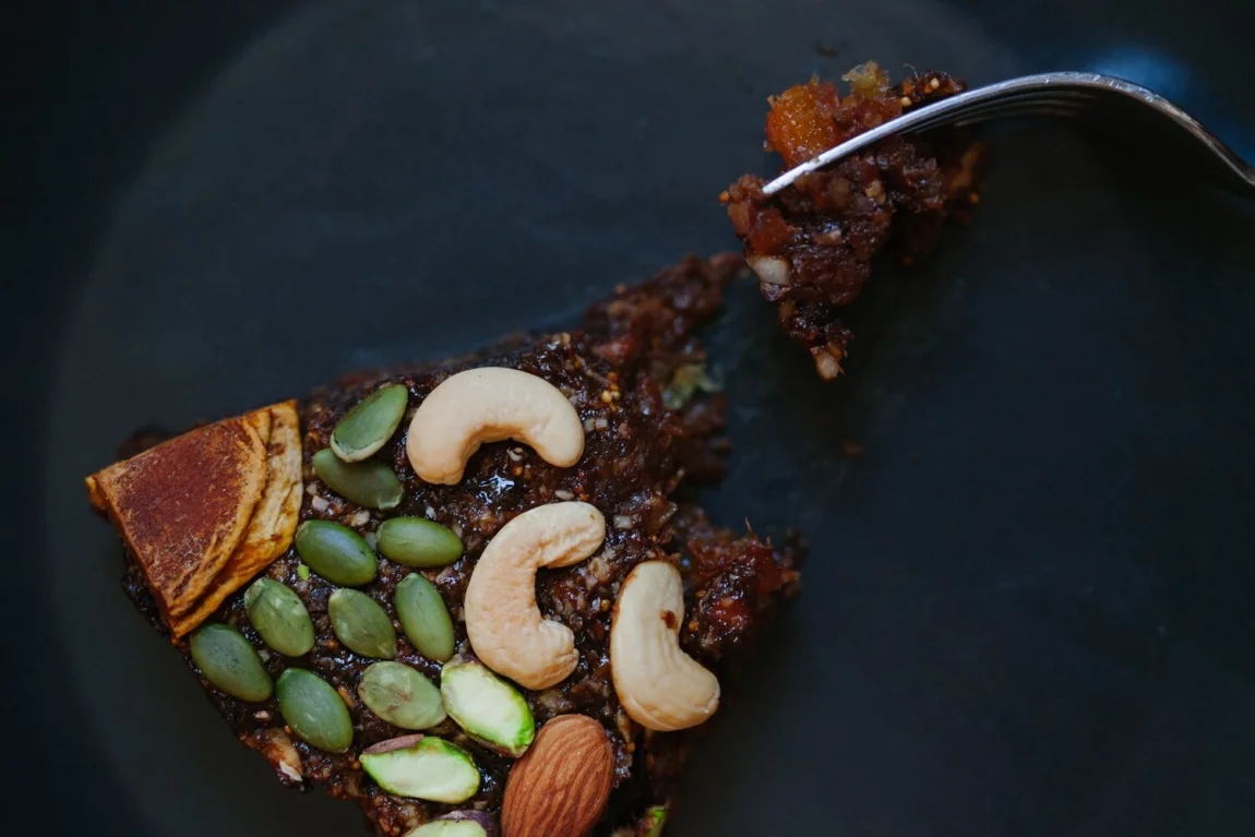 Concord Grape Fruit and Nut Cake | Golubka Kitchen