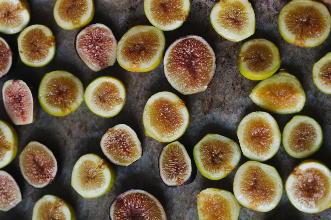 Fig, Sweet Potato and Eggplant Bowl with Hazelnut Vinaigrette | Golubka Kitchen