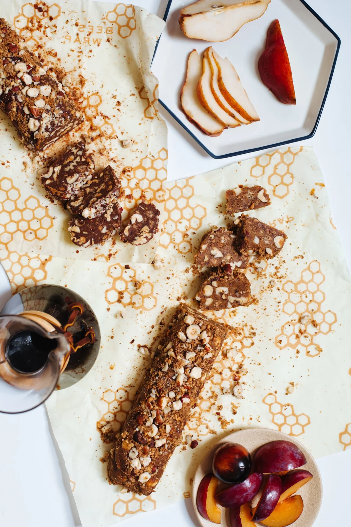 Vegan Sweet Potato Caramel Nougat | Golubka Kitchen