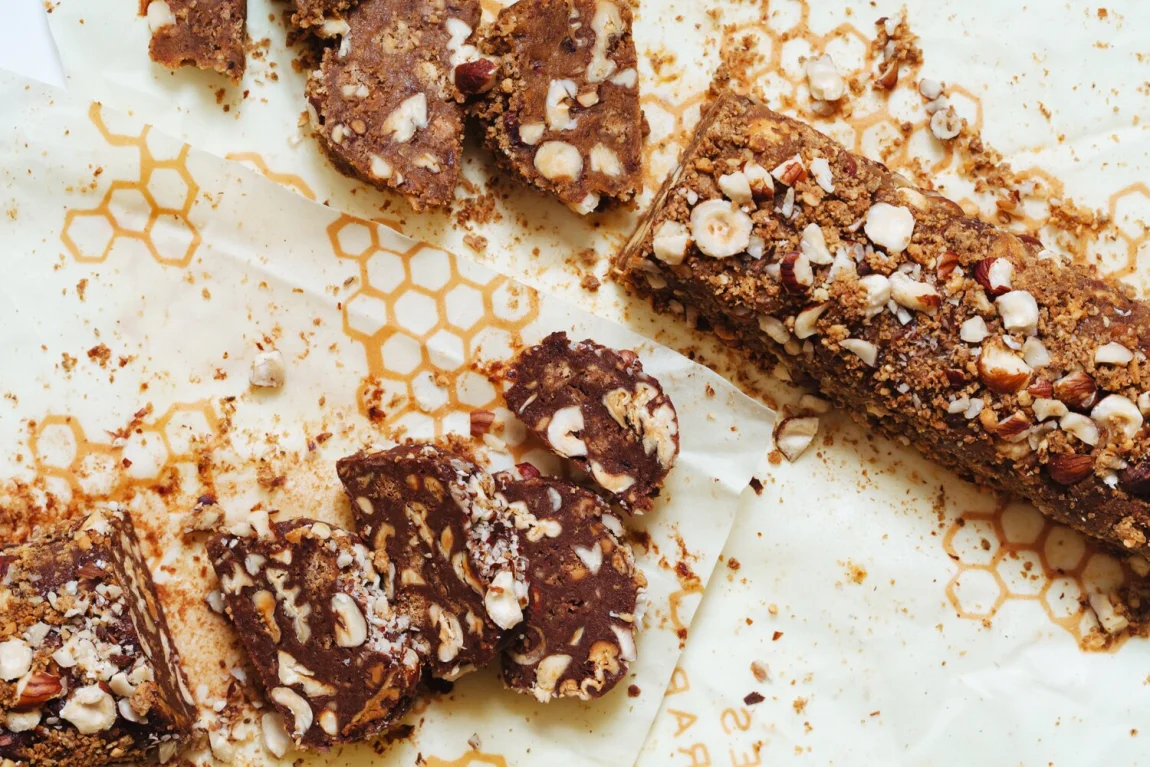 Vegan Sweet Potato Caramel Nougat | Golubka Kitchen