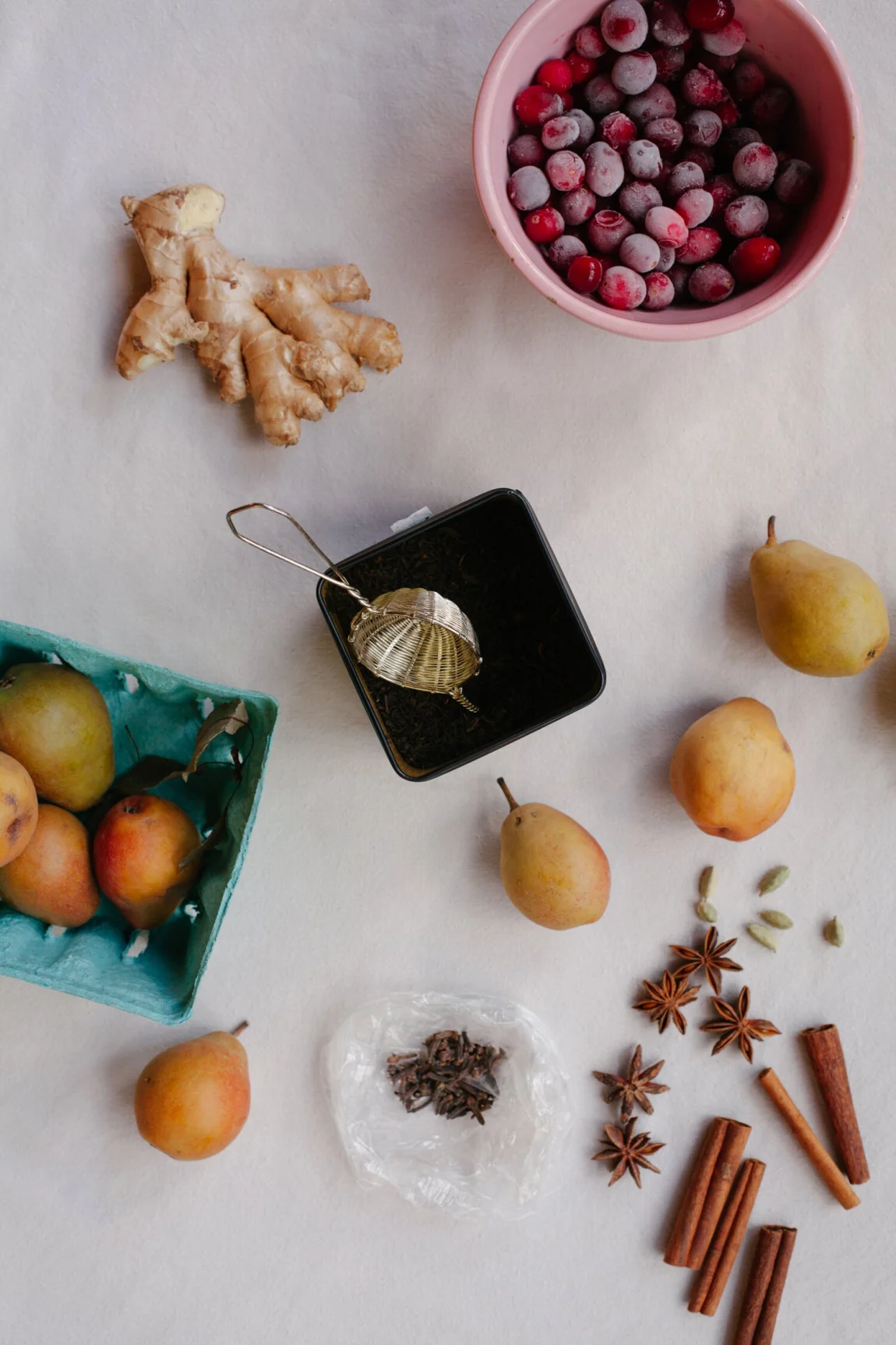 Pear Cranberry Chai | Golubka Kitchen