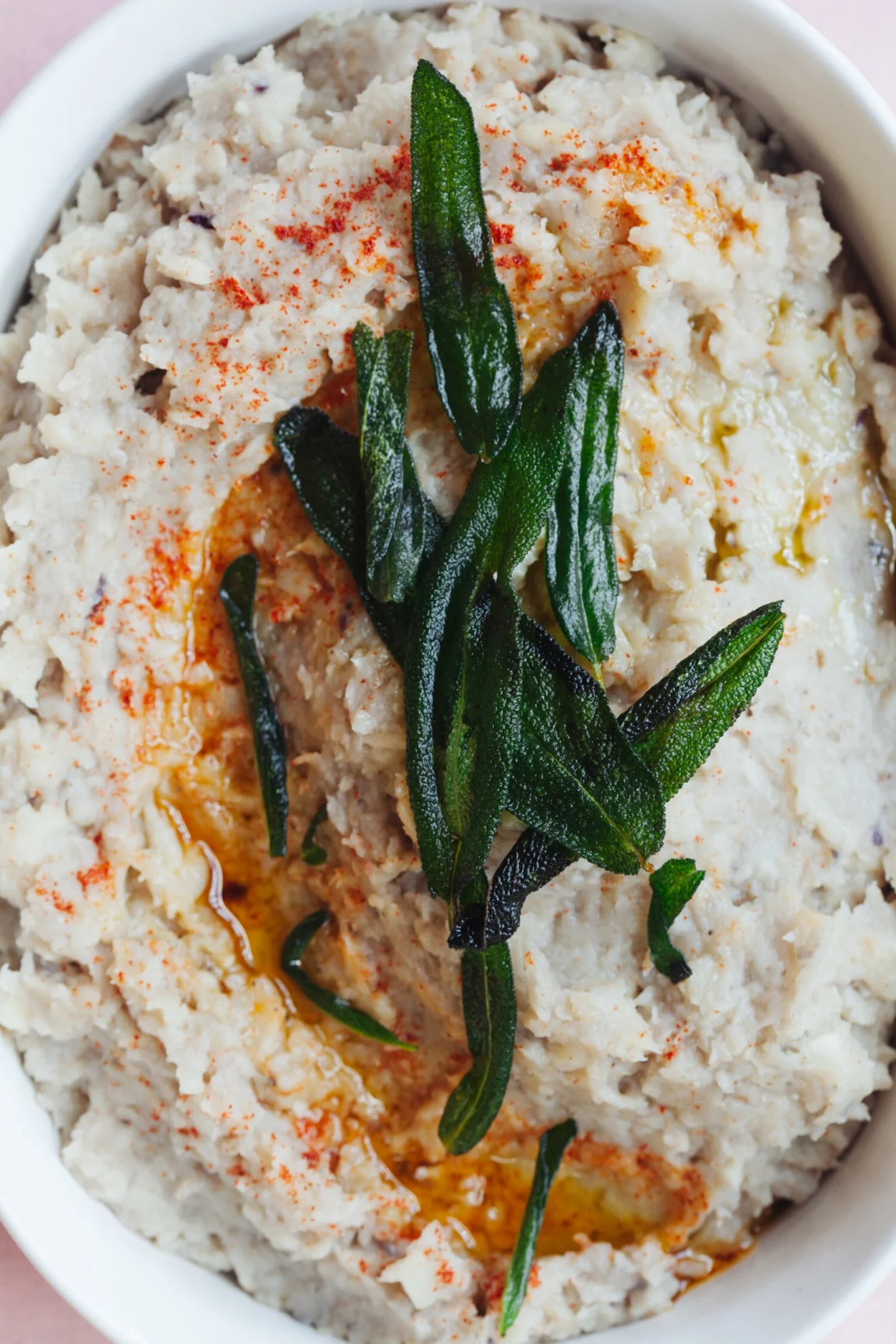 Celeriac Parsnip Mash with Crispy Sage | Golubka Kitchen