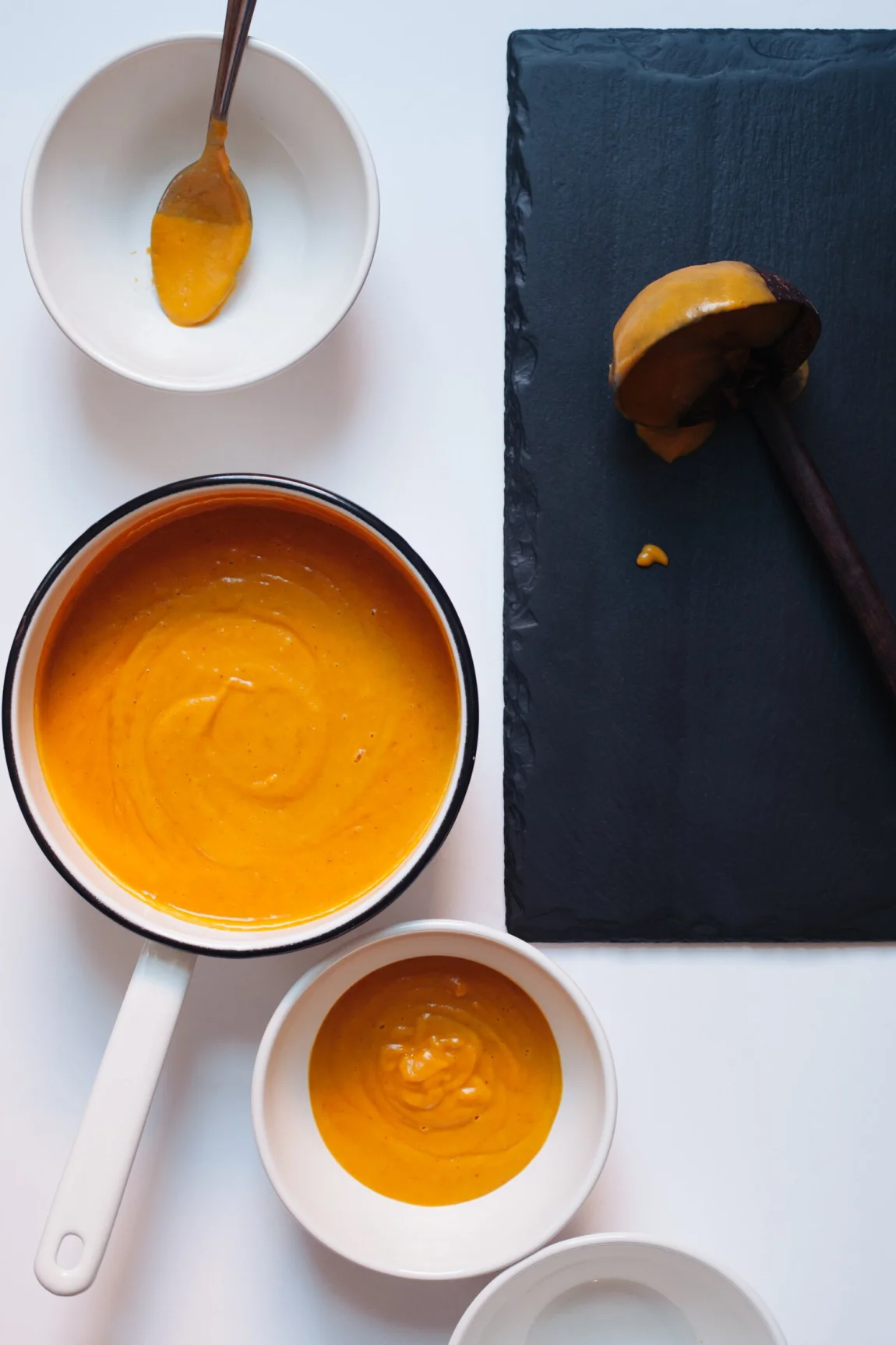 Creamy Butternut Squash, Pear and Cranberry Soup | Golubka Kitchen
