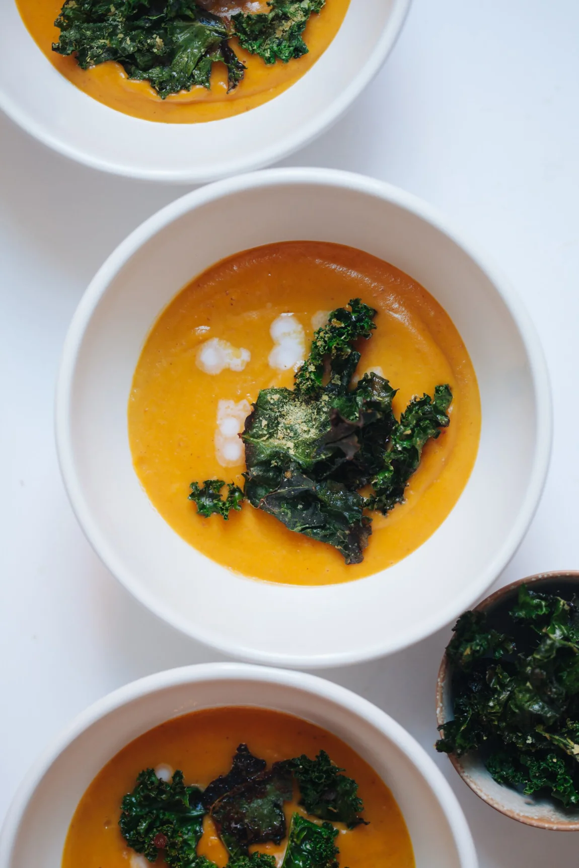 Creamy Butternut Squash, Pear and Cranberry Soup | Golubka Kitchen