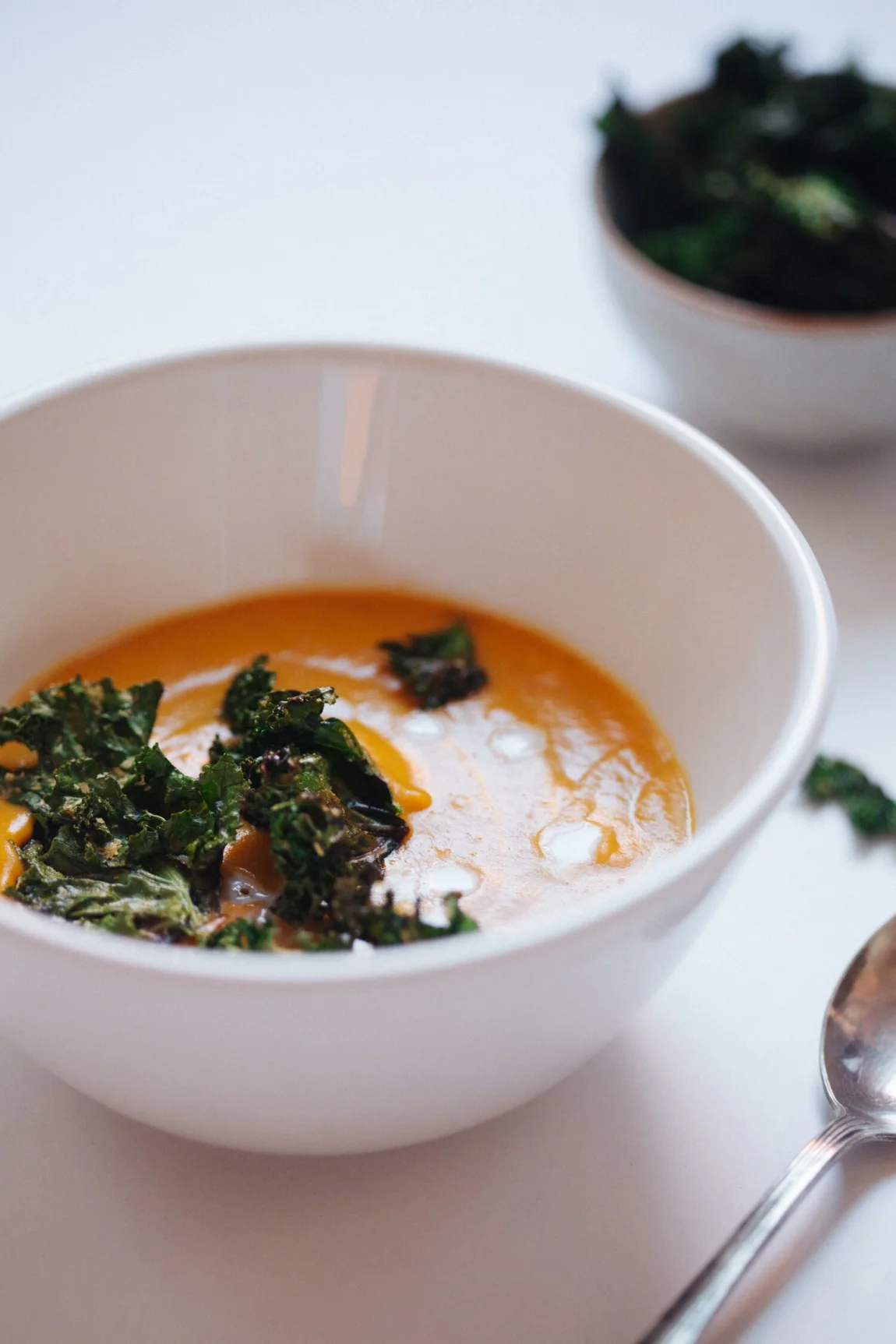 Creamy Butternut Squash, Pear and Cranberry Soup | Golubka Kitchen