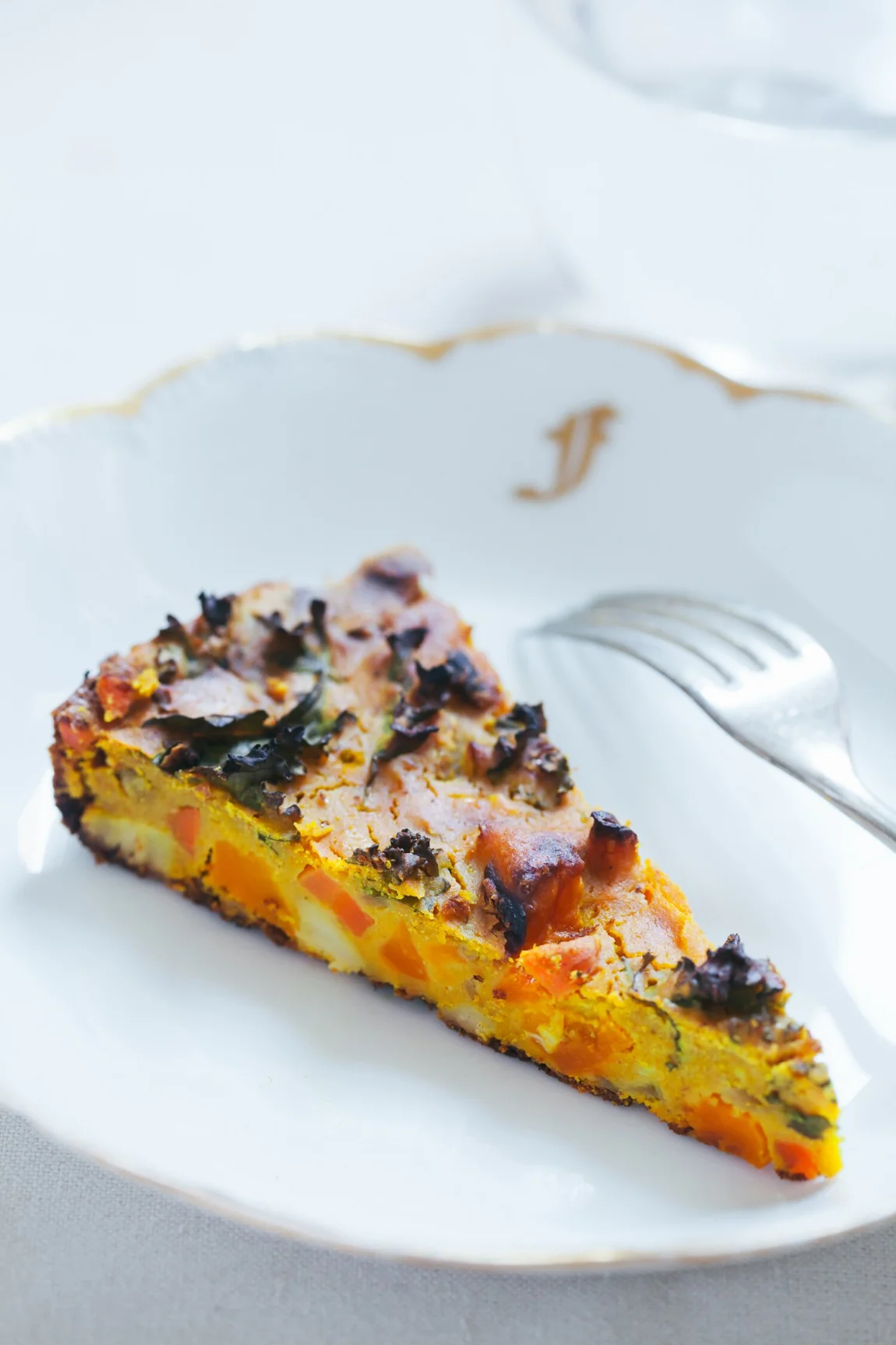 Root Vegetabe Chickpea Flour Quiche | Golubka Kitchen