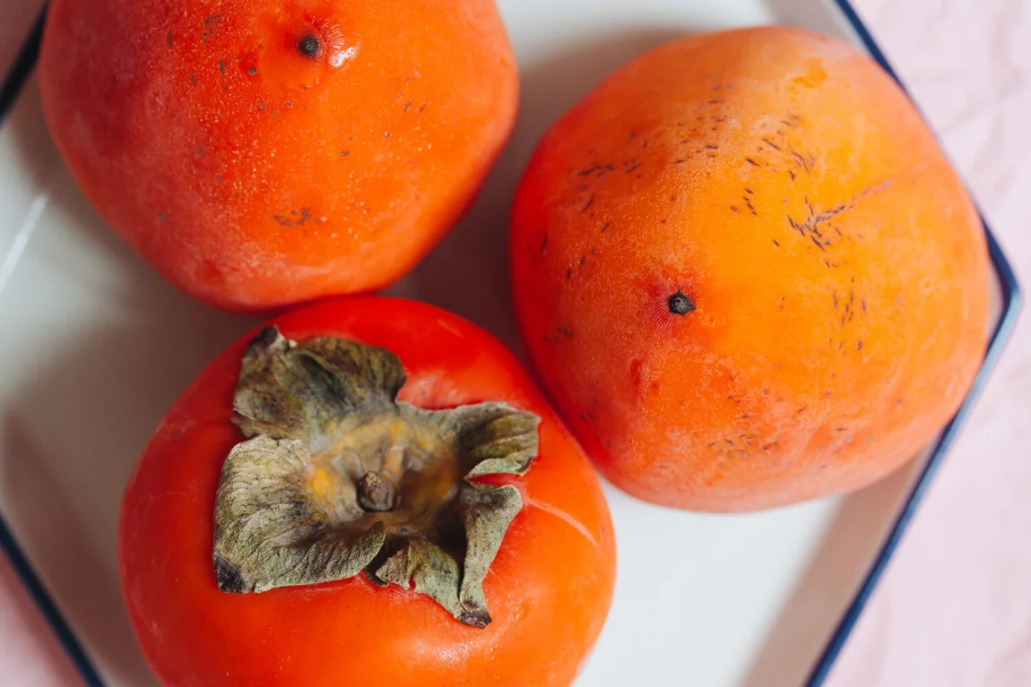 Quick Persimmon 'Eggnog' | Golubka Kitchen