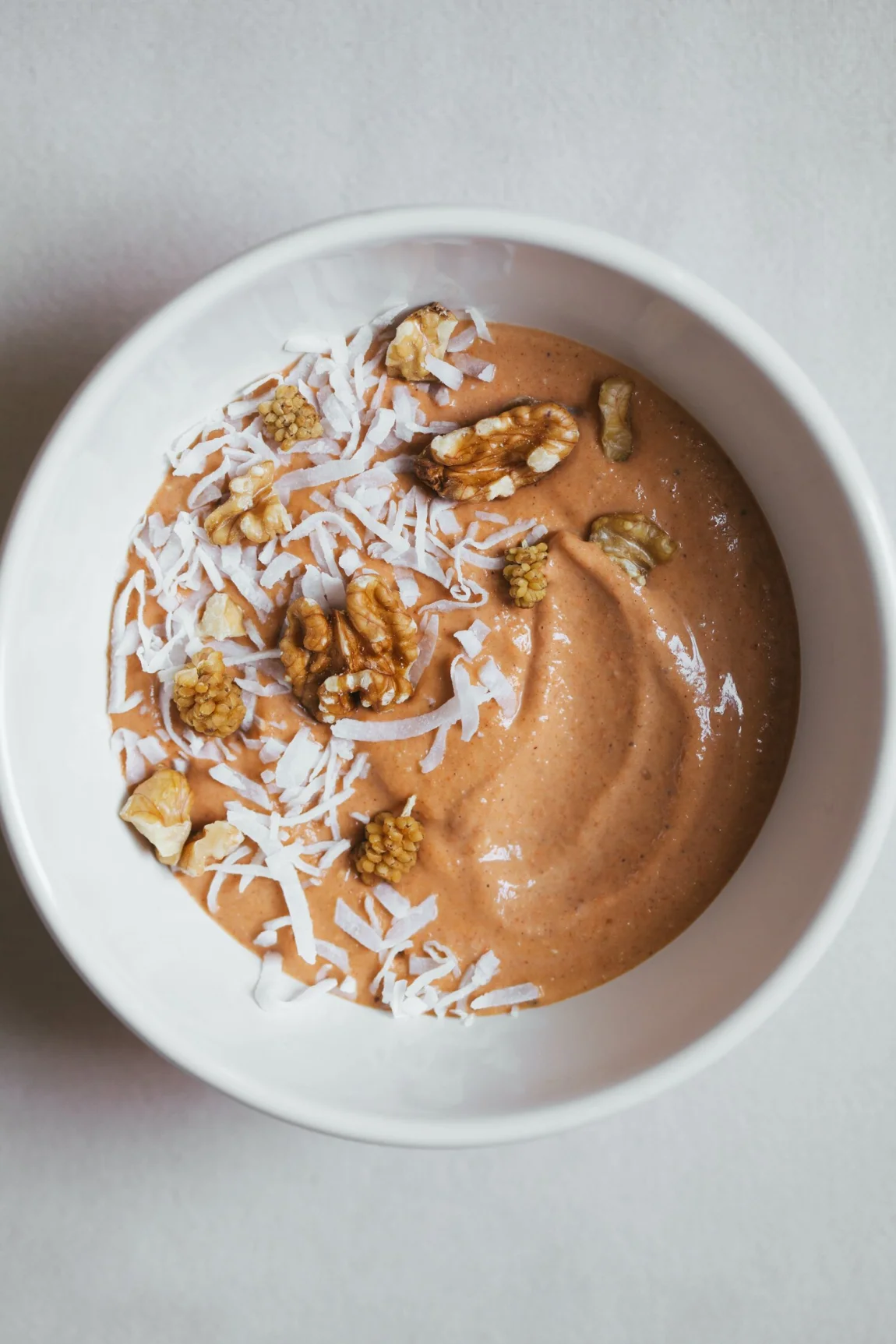 Carrot Cake Smoothie Bowl - Golubka Kitchen