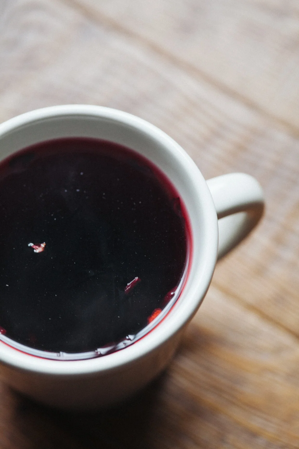 Hibiscus Ginger Latte - Golubka Kitchen