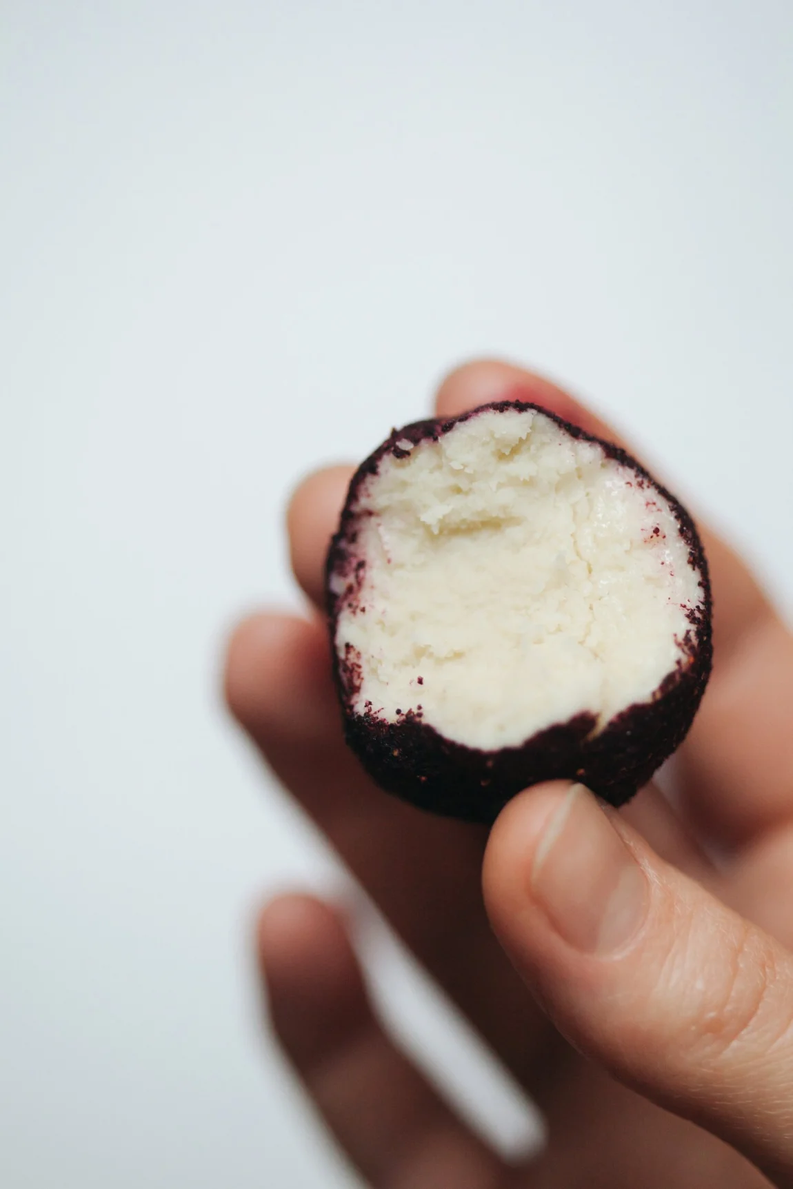 Blueberry Cheesecake Truffles - Golubka Kitchen