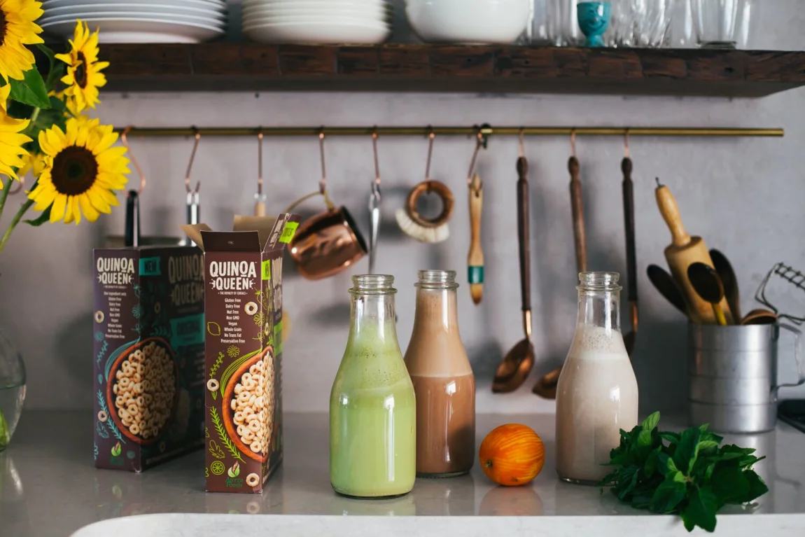 Nut Milk and Quinoa Cereal, 3 Ways - Golubka Kitchen