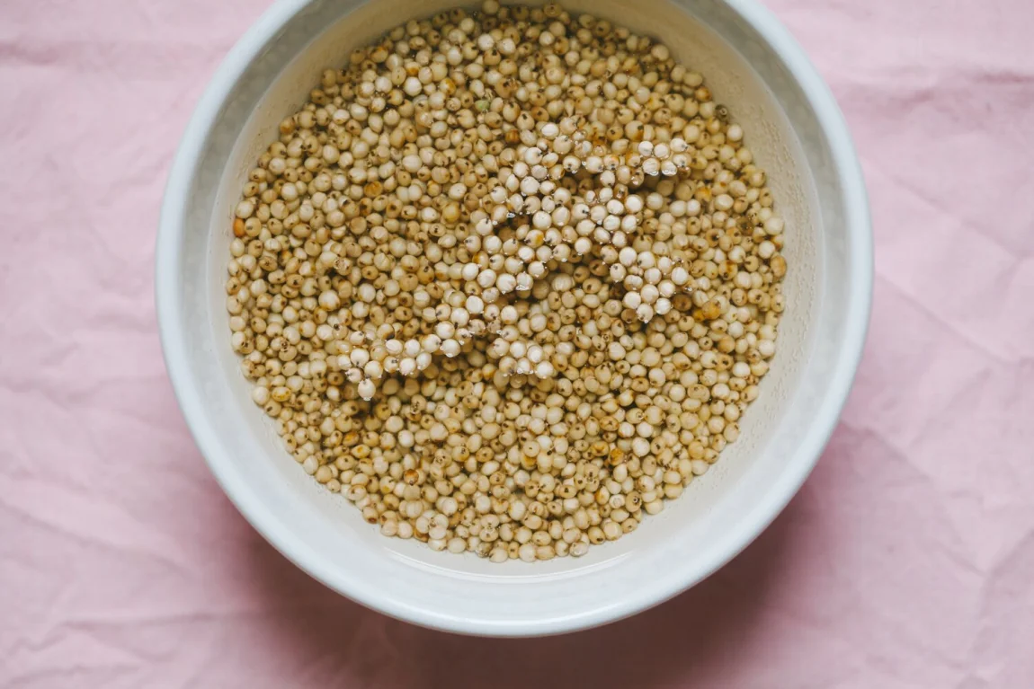 Sorghum Beet Risotto - Golubka Kitchen