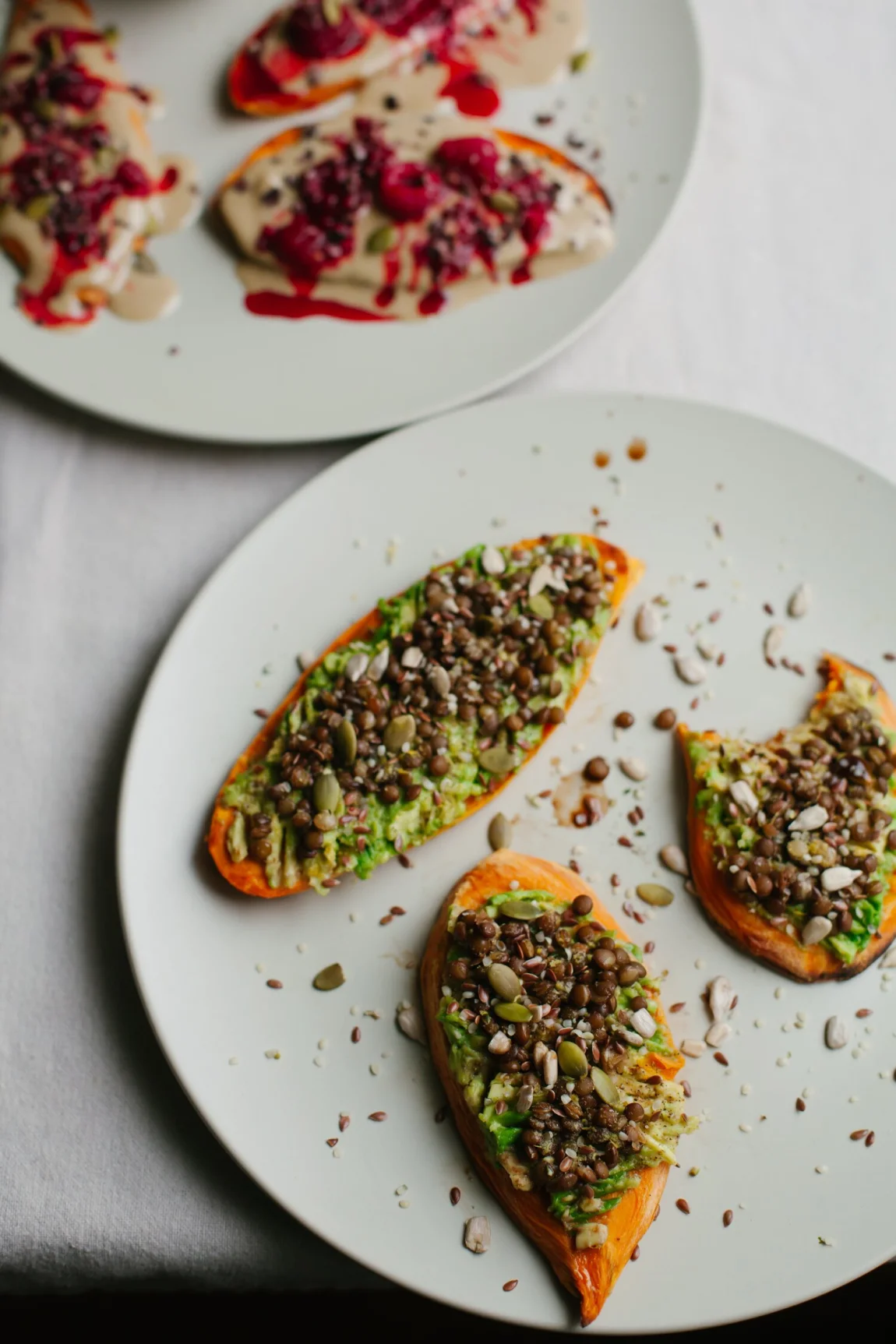 Sweet Potato Toast, Two Ways - Golubka Kitchen