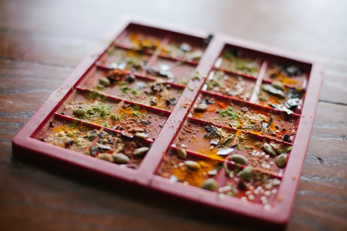 Almost Savory Raw Chocolate - Golubka Kitchen