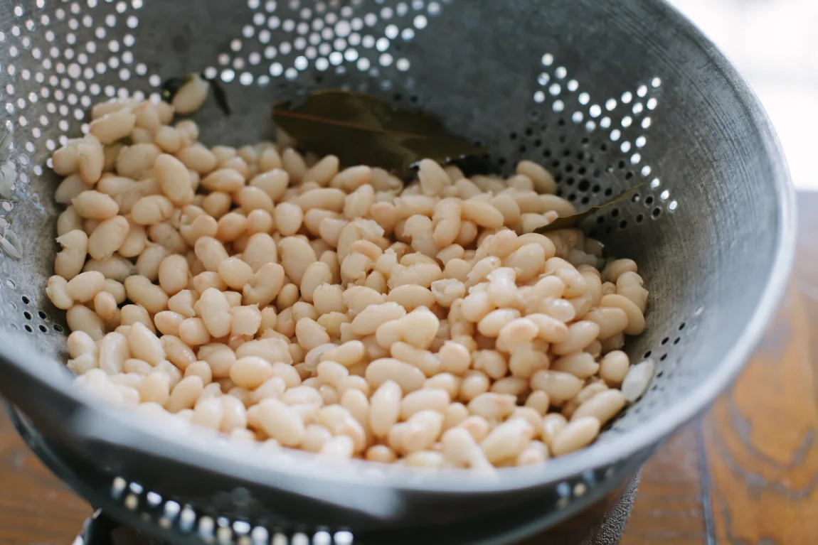 Braised Leeks with Cauliflower White Bean Mash - Golubka Kitchen