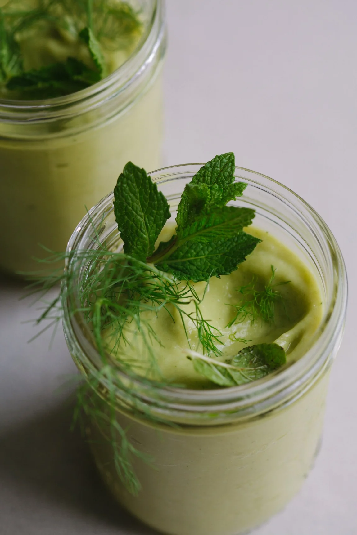 Hydrating Fennel, Mango and Avocado Smoothie - Golubka Kitchen