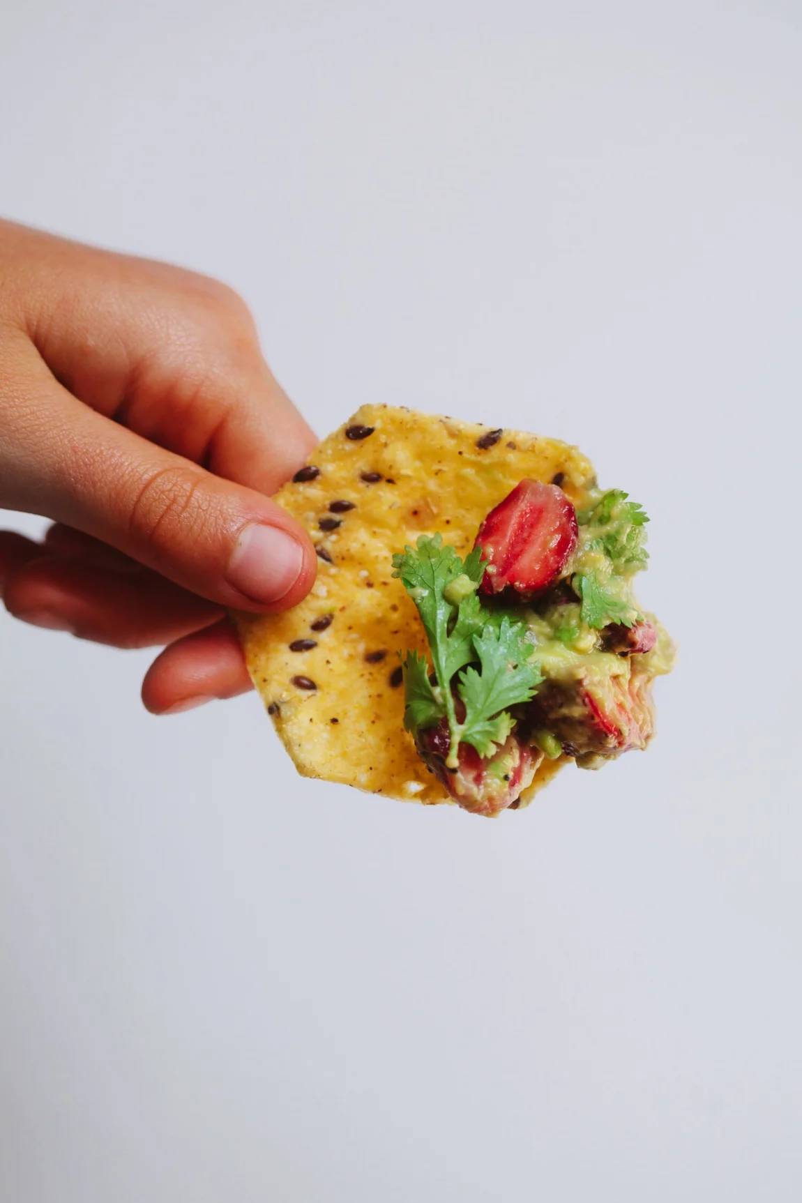 Strawberry Guacamole - Golubka Kitchen