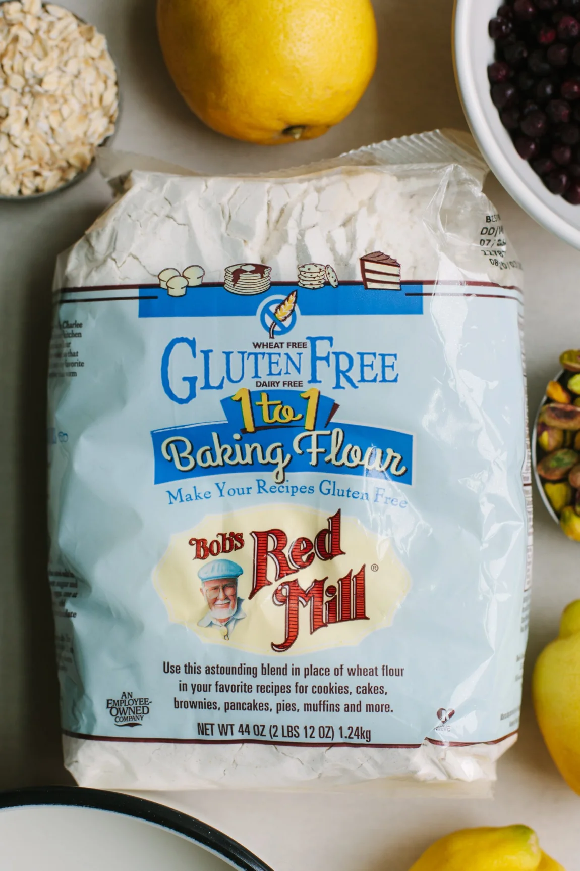 Gluten-Free Blueberry Lemon Scones - Golubka Kitchen