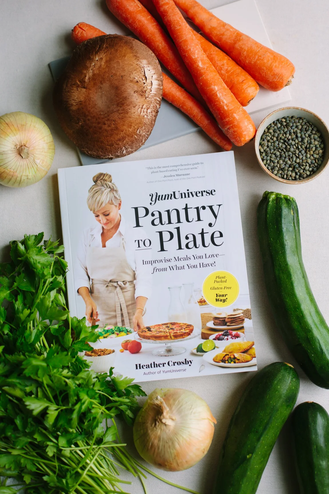 Italian Style Lentil and Mushroom (Not)Meatballs from Pantry to Plate - Golubka Kitchen