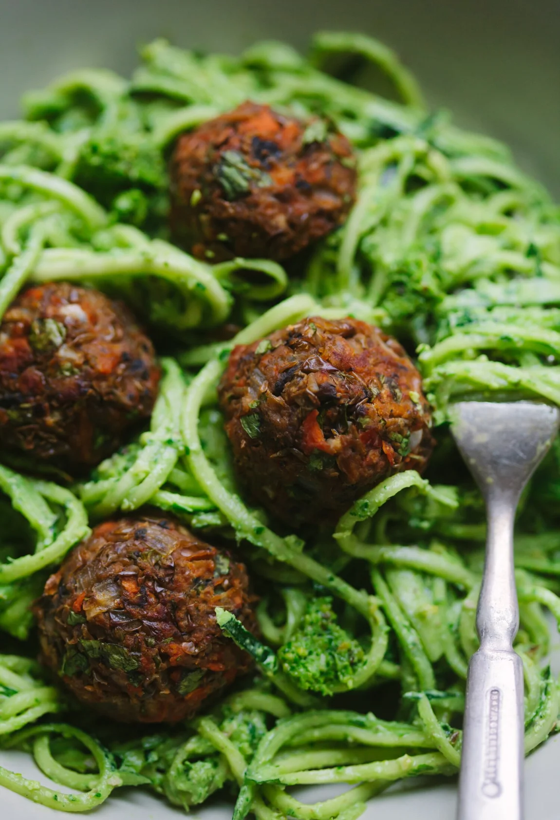 Italian Style Lentil and Mushroom (Not)Meatballs from Pantry to Plate - Golubka Kitchen