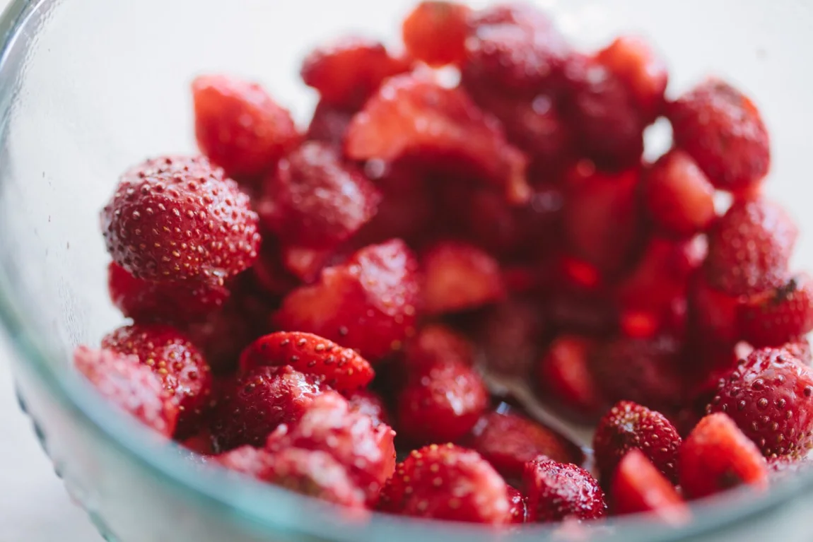 Strawberry Cardamom Milk - Golubka Kitchen