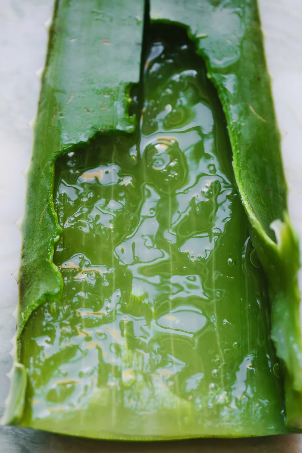 Minty Aloe and Cucumber Lemonade - Golubka Kitchen