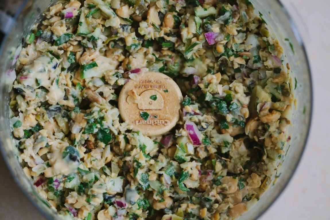 Summery White Bean 'Tuna' Sandwich - Golubka Kitchen