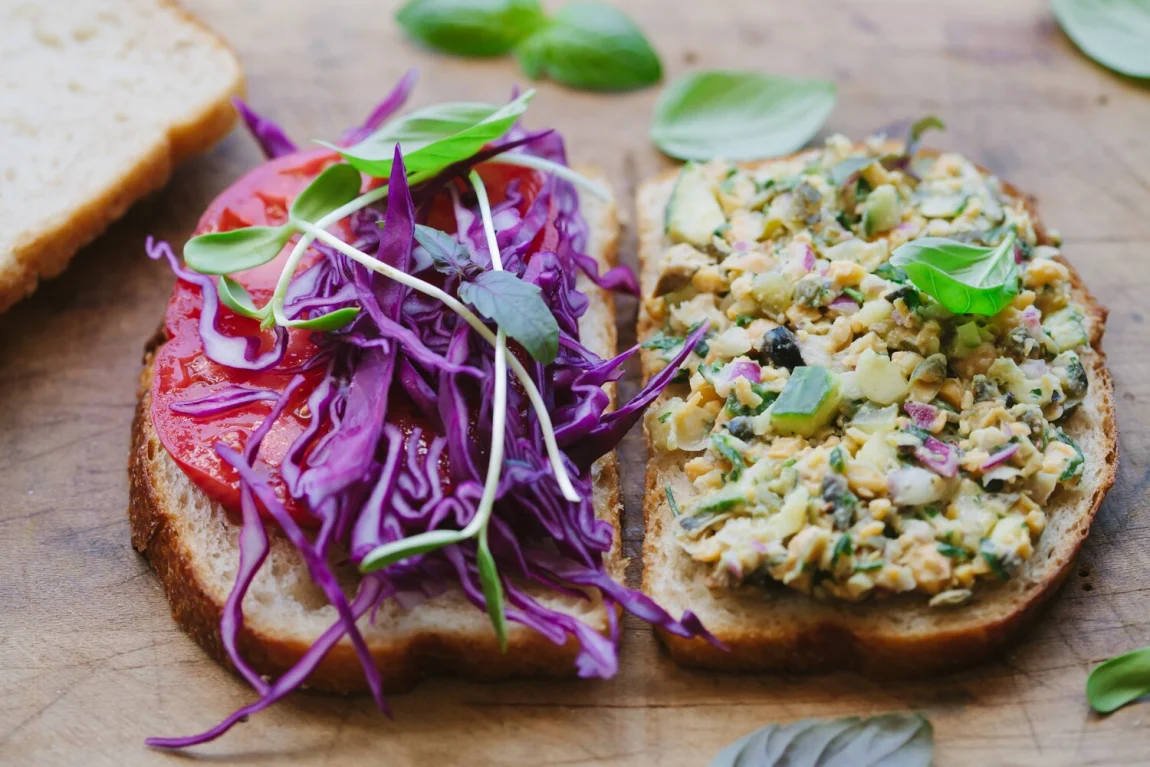 Summery White Bean 'Tuna' Sandwich - Golubka Kitchen