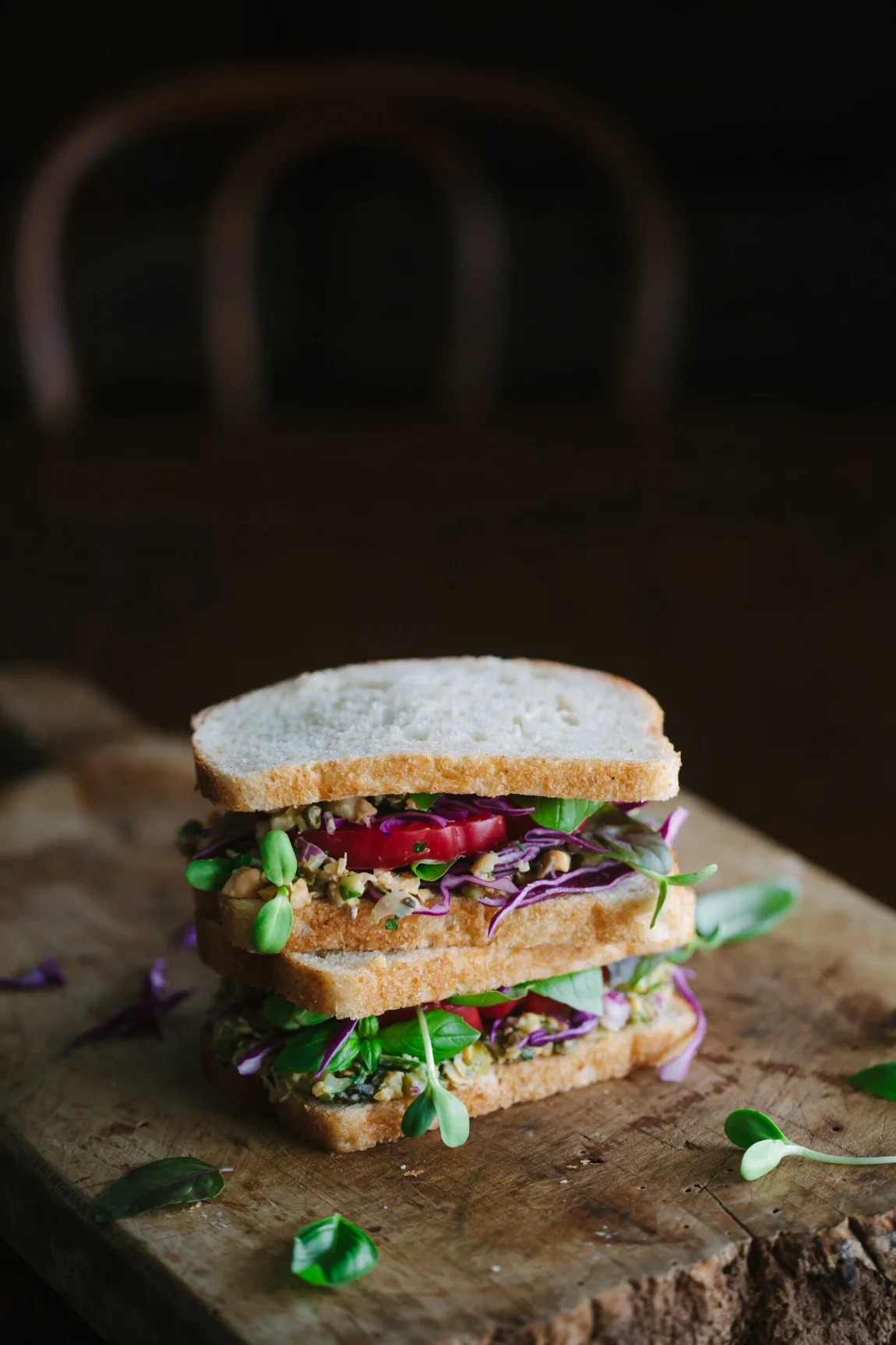 Summery White Bean 'Tuna' Sandwich - Golubka Kitchen