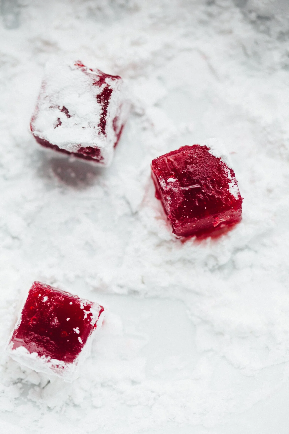 Hibiscus Orange Blossom Turkish Delight - Golubka Kitchen