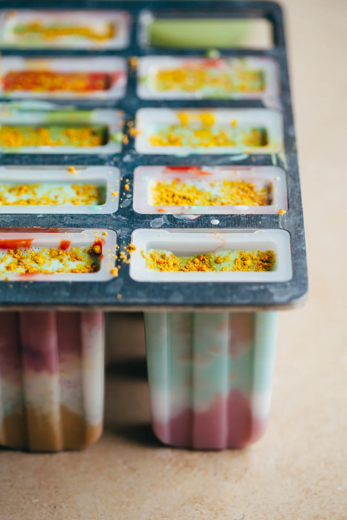 Superfood Tie Dye Pops - Golubka Kitchen
