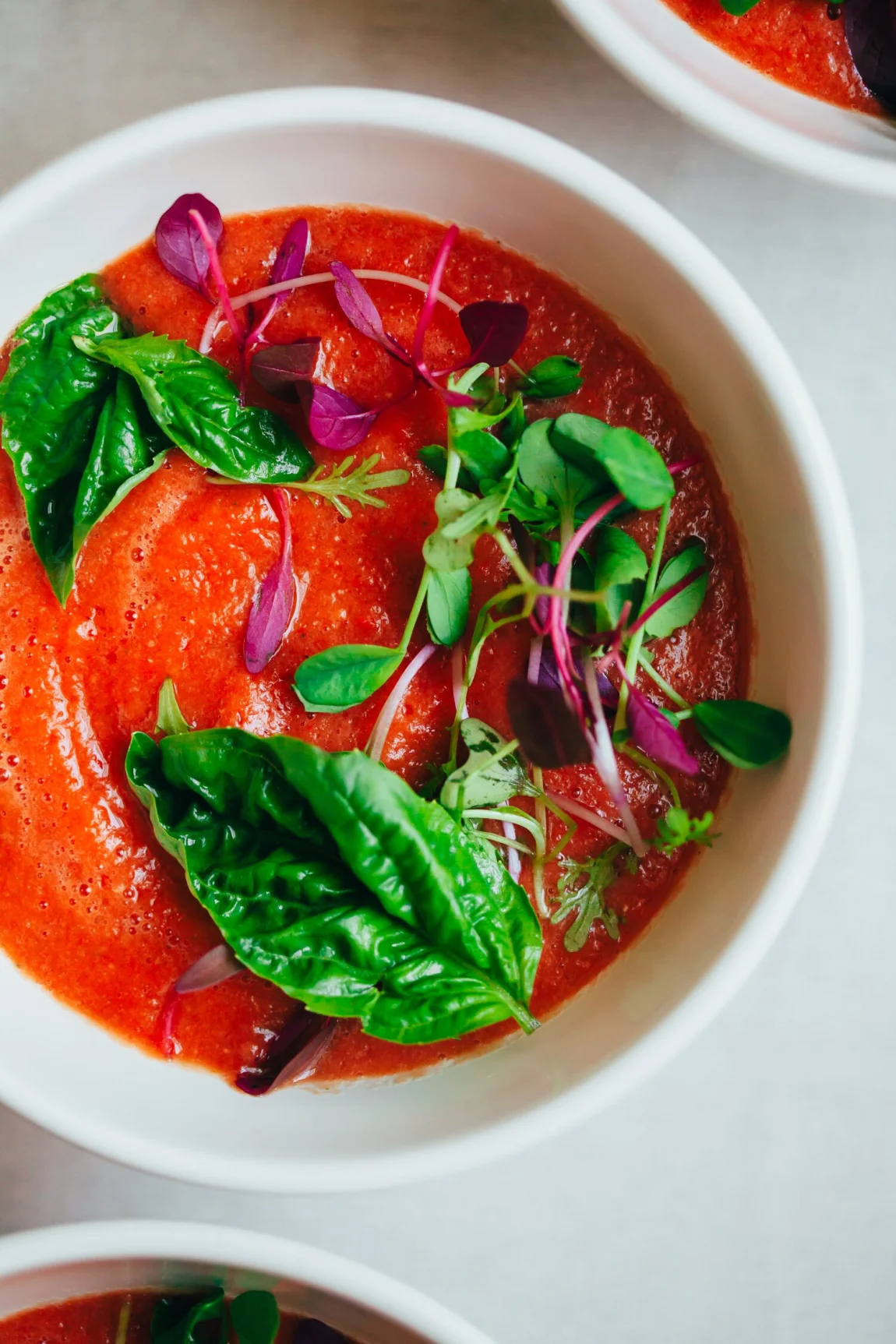 Red Lentil Gazpacho - Golubka Kitchen